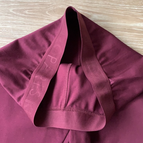 COPY - Kenzo Paris burgundy size small yoga pants leggings - Picture 2 of 11